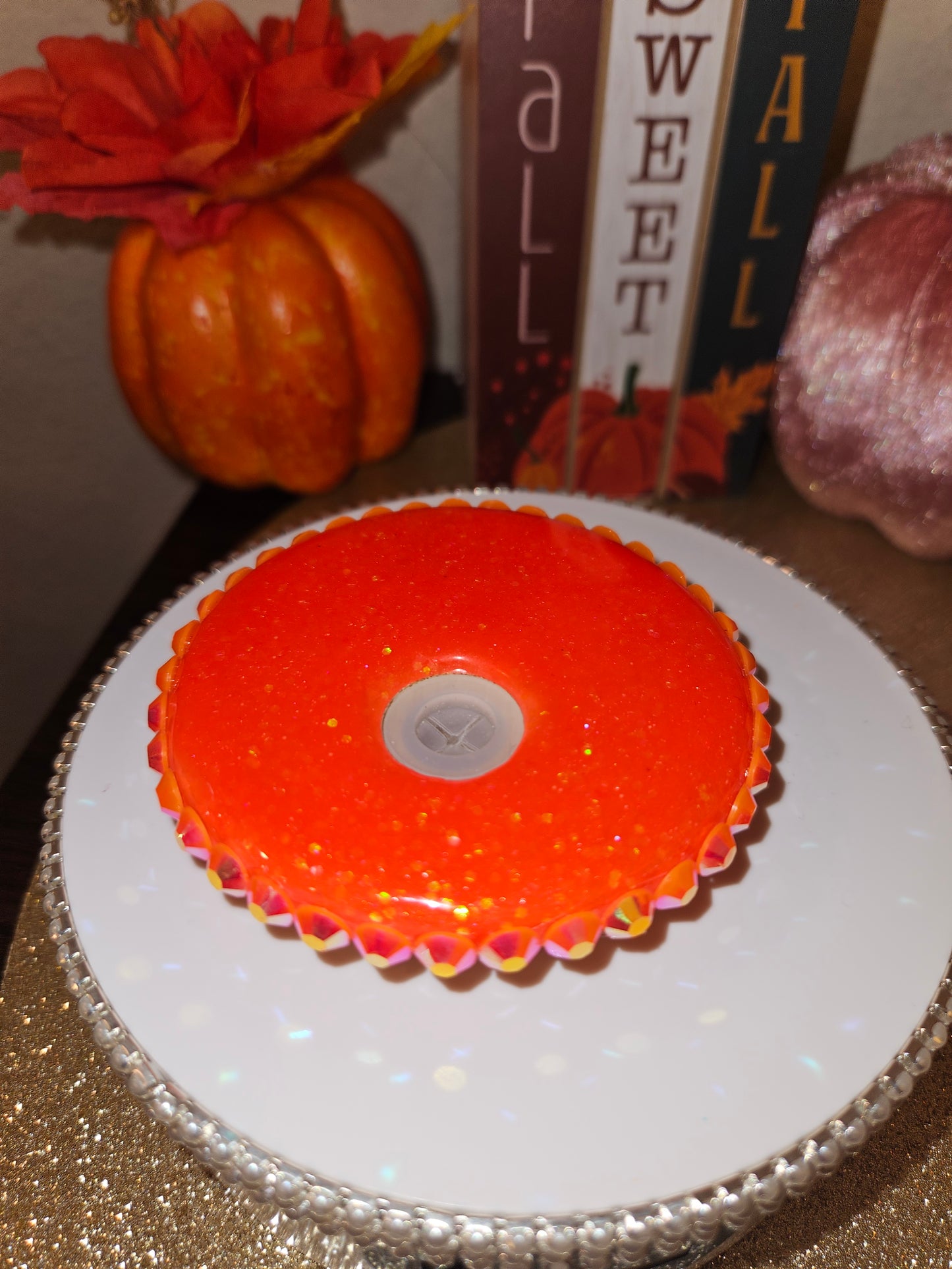 Decorated lid- custom
