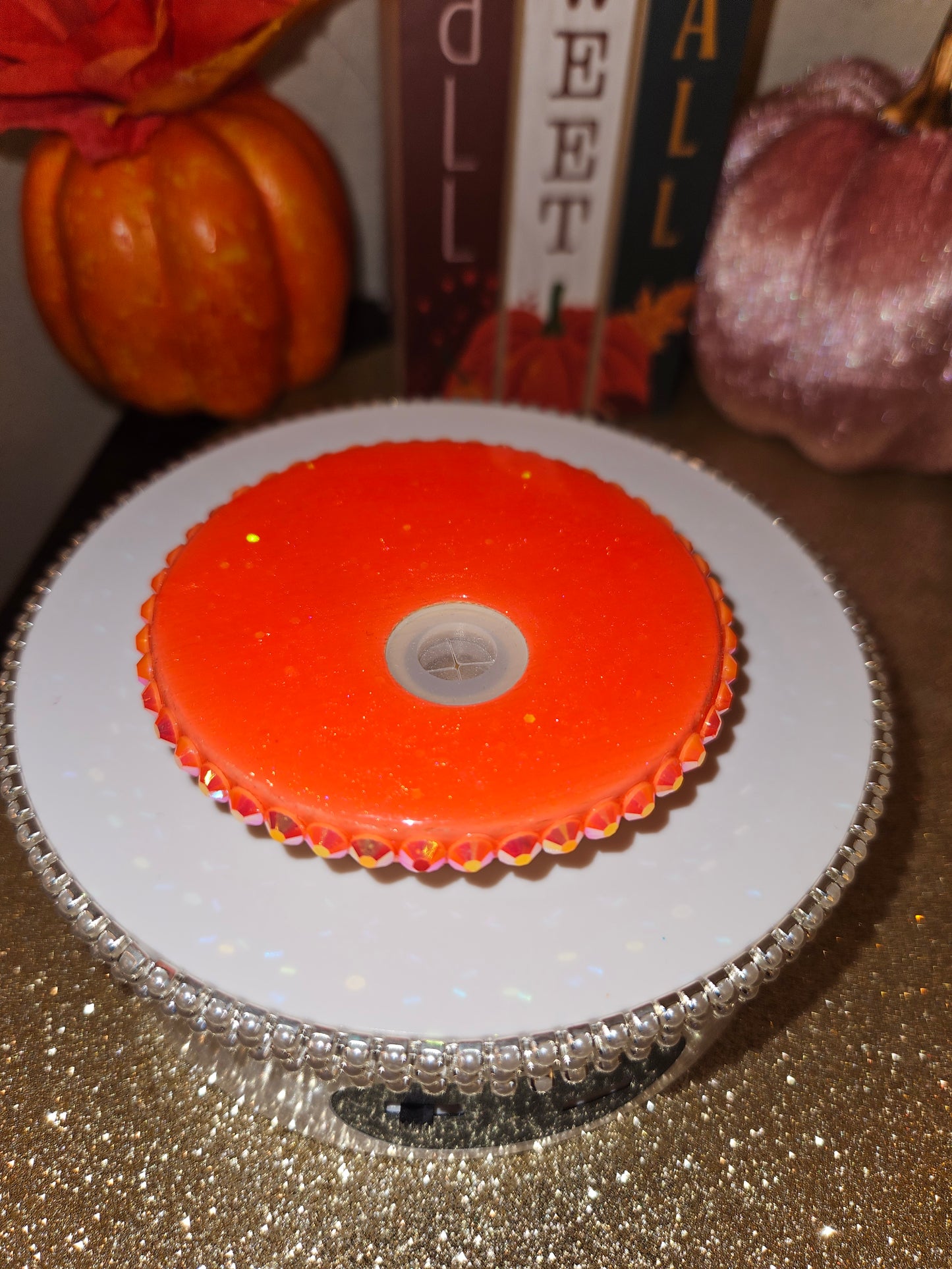 Decorated lid- custom