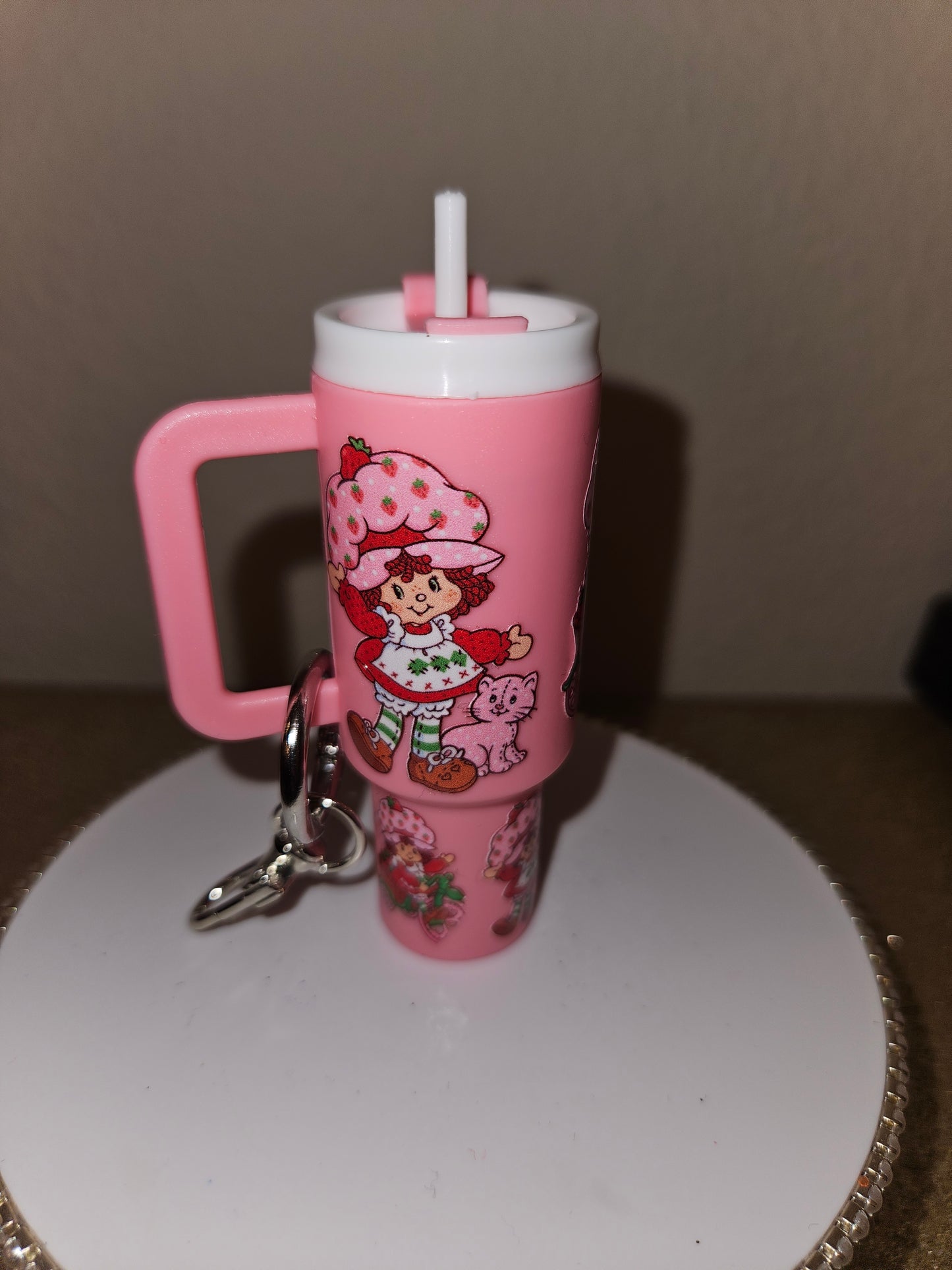 Tumbler Keychain with Decal