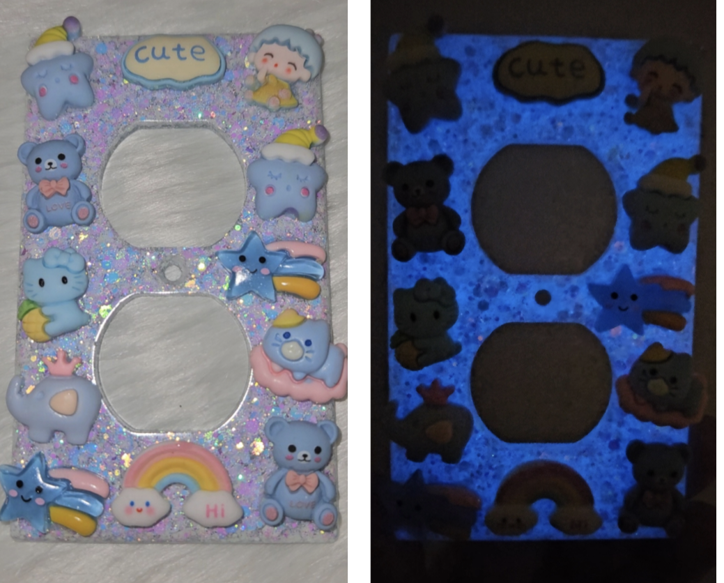 Pre made outlet covers