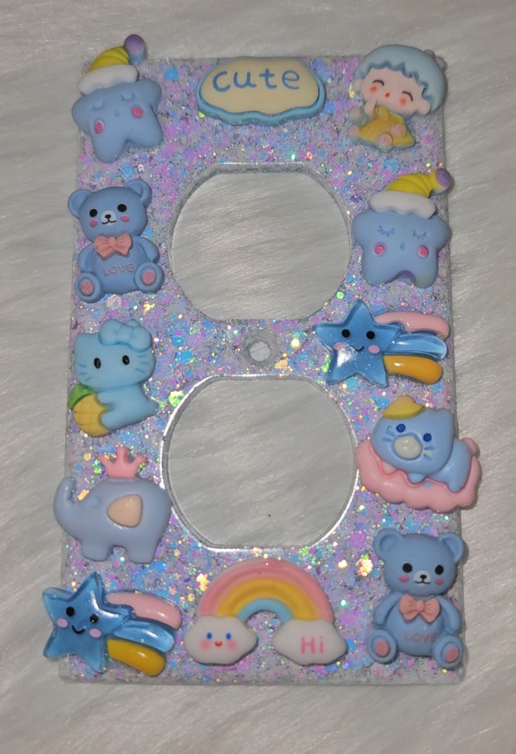 Pre made outlet covers