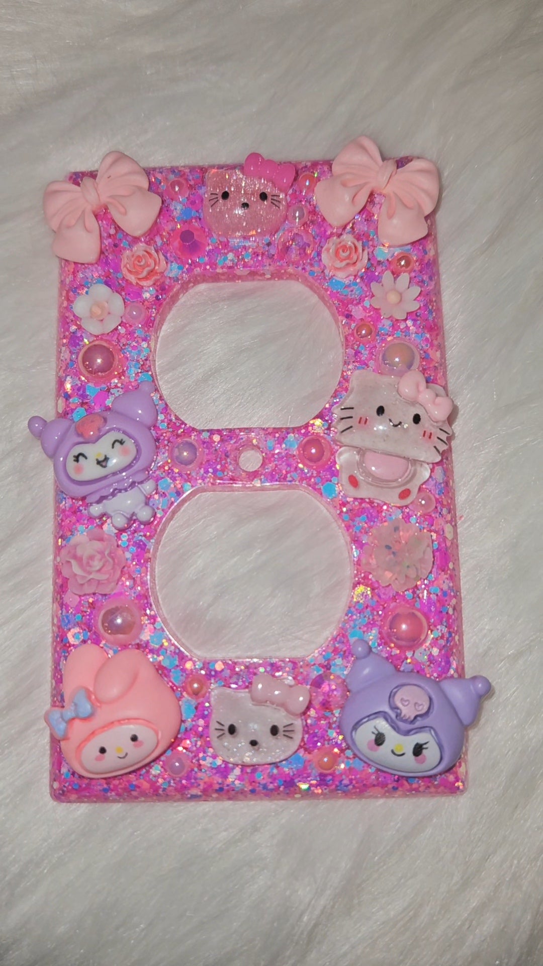 Pre made outlet covers