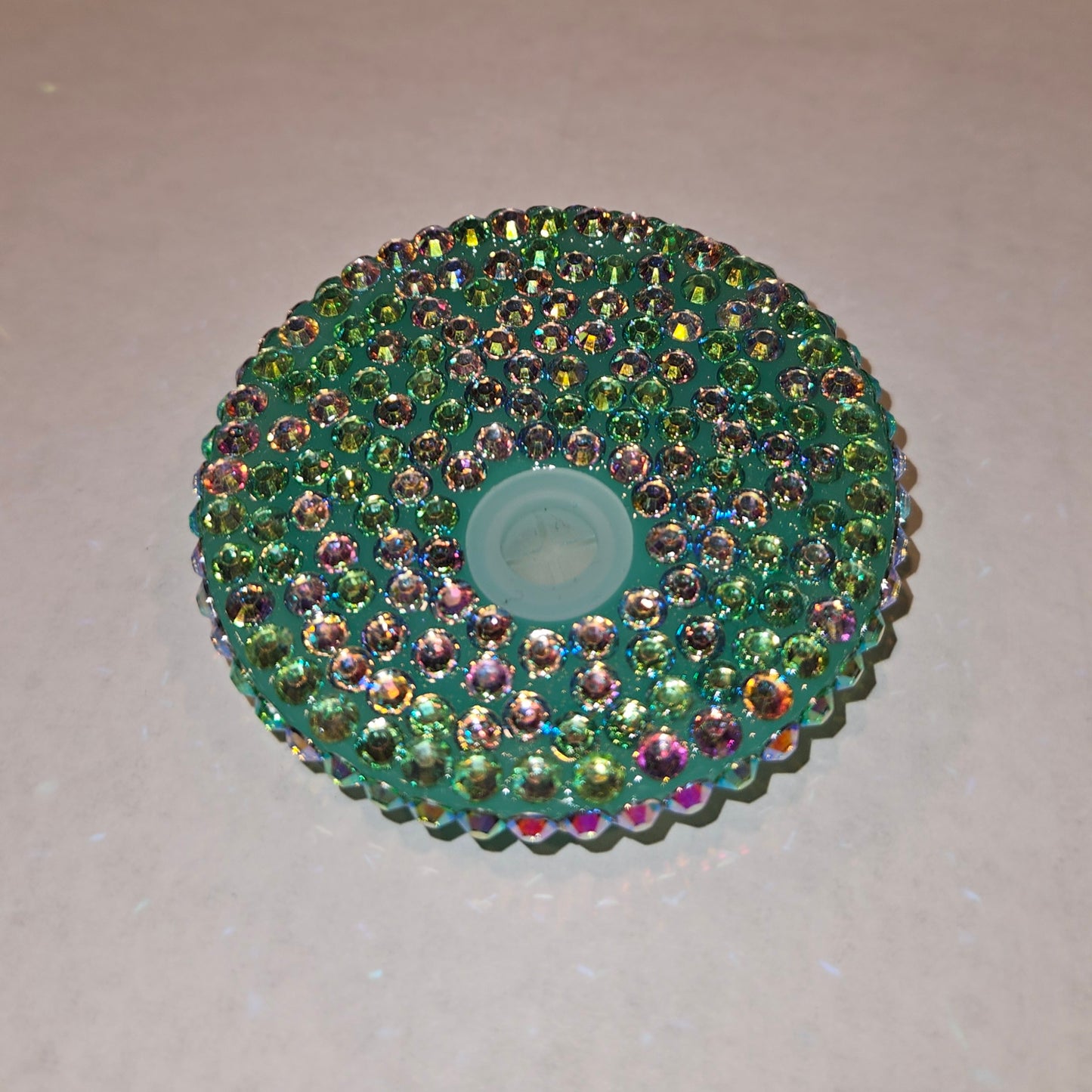 Rhinestone lids