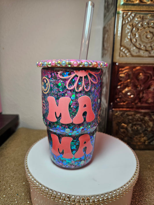 4oz mini shot glass tumbler- Ready to ship