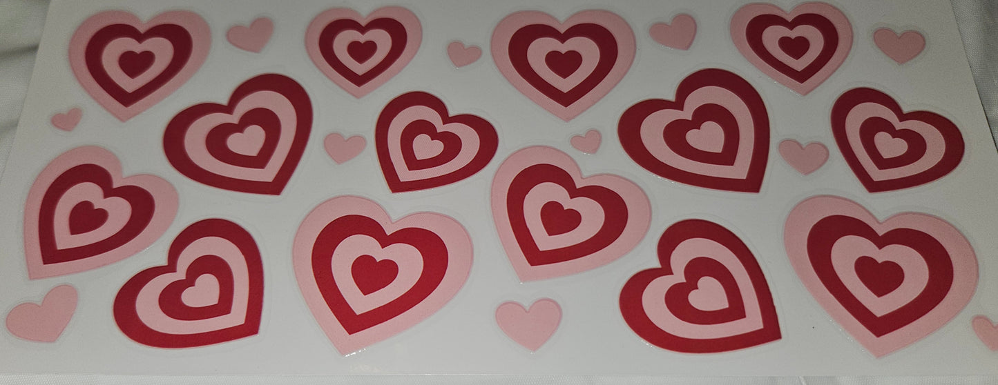 Valentines day decals