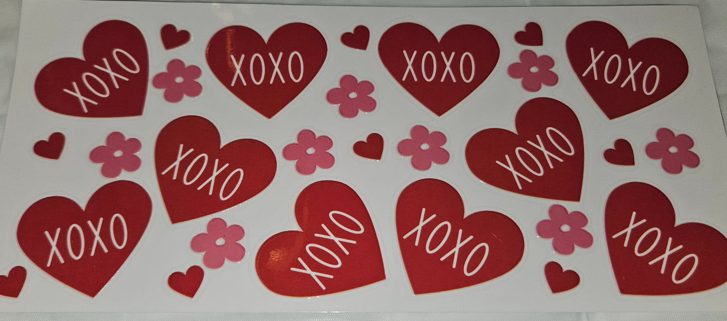 Valentines day decals