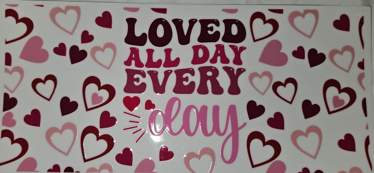 Valentines day decals