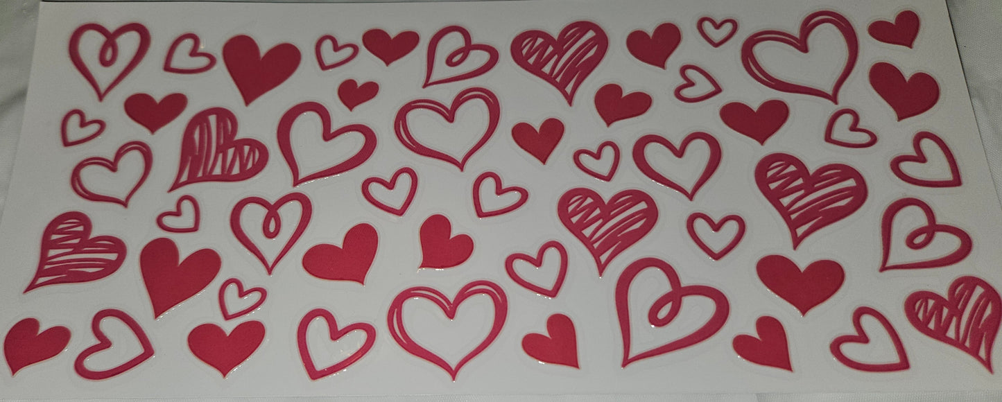 Valentines day decals