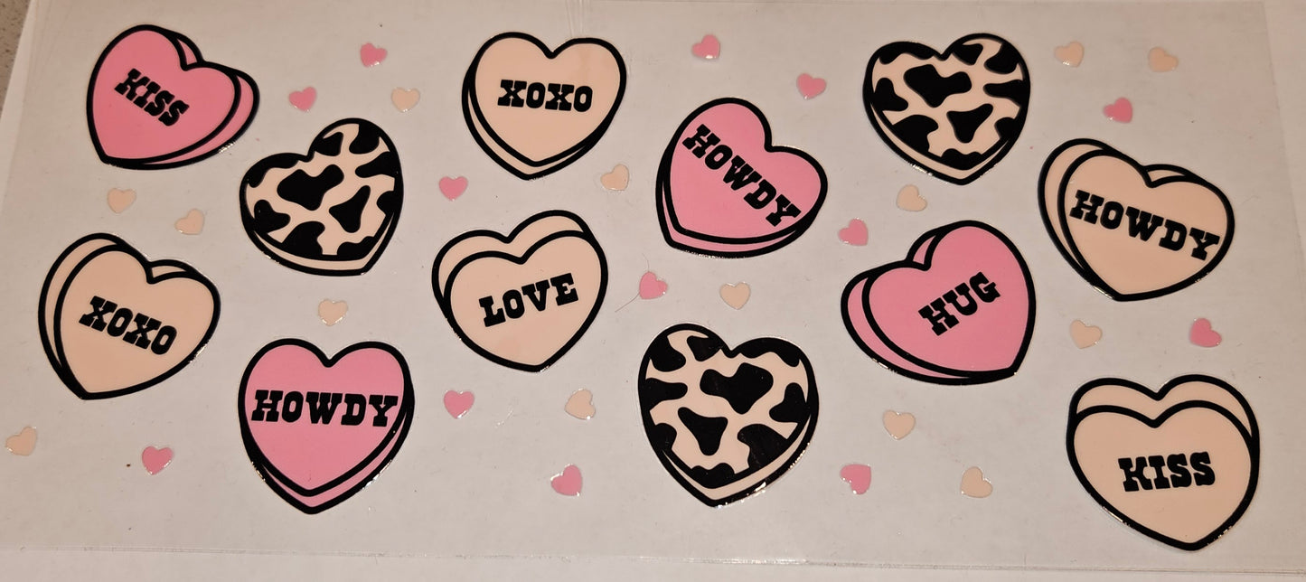 Valentines day decals