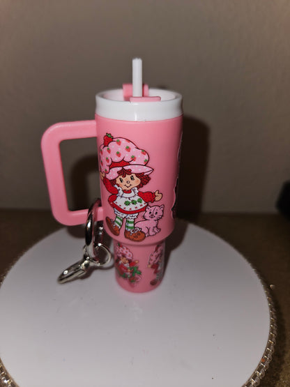 Tumbler Keychain with Decal