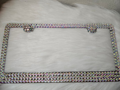 Custom license plate frames