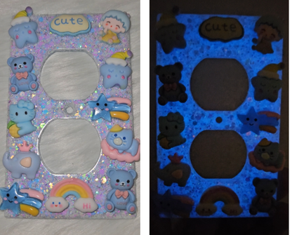 Pre made outlet covers