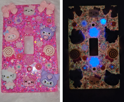 Pre made outlet covers
