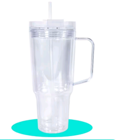 Acrylic or Stainless Steel Snow Globe Cups *Multiple Sizes*