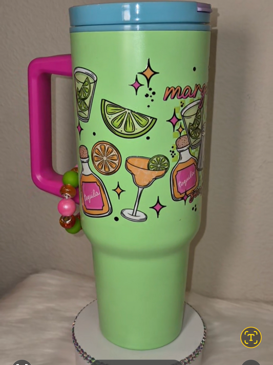 Ready to ship- Tri color 40oz tumbler