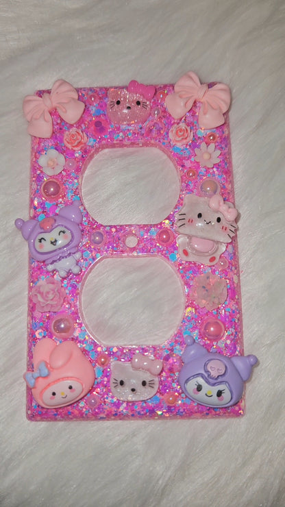 Pre made outlet covers